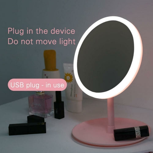 Makeup Backlit Mirror Light With Natural White LED Vanity Mirror
